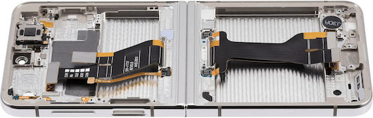 Inner Oled Assembly Frame Samsung Galaxy Z Flip 5 5g Us & International Aftermarket Cream