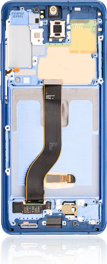 Oled Assembly Frame Samsung Galaxy S20 Plus 5g Service Pack Aura Blue