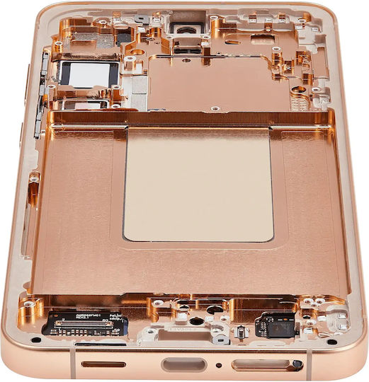 OLED Асембли Рамка Samsung Galaxy S24 Plus 5g US & International Version Aftermarket Plus Пясъчно Оранжев