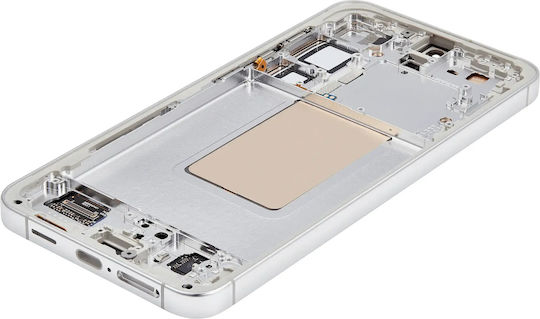 Oled Assembly Frame Samsung Galaxy S24 Plus 5g Us & International Version Service Pack Marble Grey