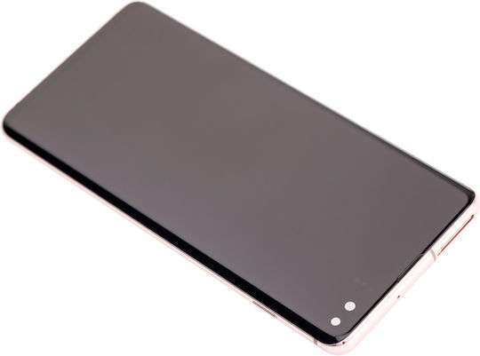 OLED Асембли Рамка Samsung Galaxy S10 Plus Service Pack Flamingo Pink