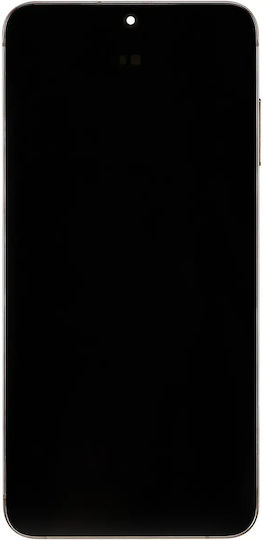 OLED Ersatzbildschirmrahmen Samsung Galaxy S24 Plus 5G US & Internationale Version Service Pack Sandstein-Orange