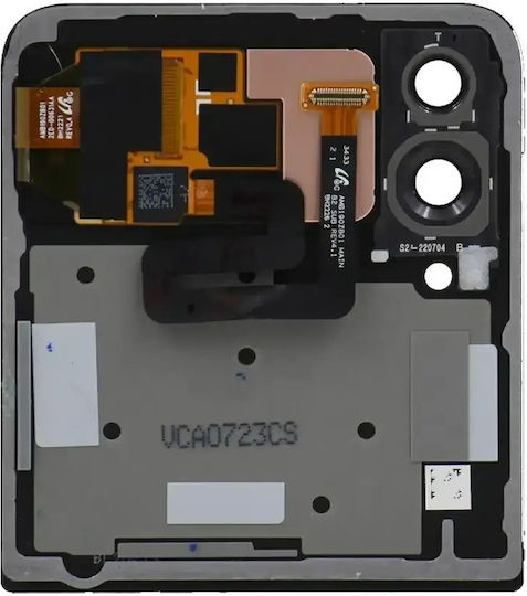 Outer Oled Assembly Samsung Galaxy Z Flip 4 5g Service Pack Navy