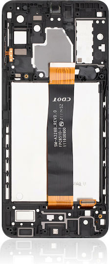 LCD Асембли Рамка Samsung Galaxy A32 5g A326f B M 2021 International Dual Sim Model Service Pack Черен