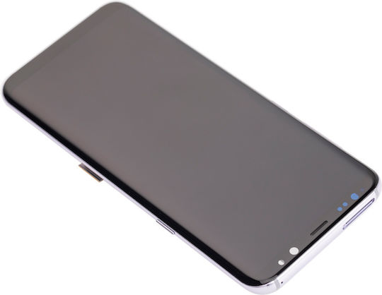 Oled Assembly Frame Samsung Galaxy S8 Plus Aftermarket Plus Orchid Gray
