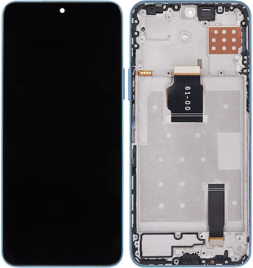 Lcd Assembly Frame Honor X8a X50i 90 Lite Aftermarket Plus Cyan Lake