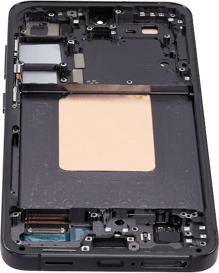 OLED Ersatzbildschirmrahmen Samsung Galaxy S24 5G US & Internationale Version Aftermarket Plus Onyx Schwarz