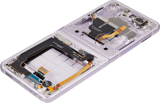 Inner OLED Assembly Rahmen Kompatibel Samsung Galaxy Z Flip 3 5G Us & International Aftermarket Plus Lavendel