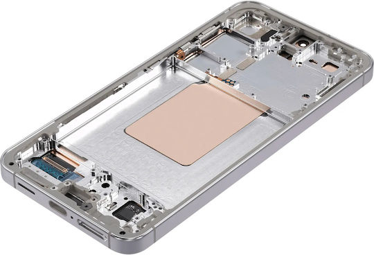 Oled Assembly Frame Samsung Galaxy S24 5g Us & International Version Aftermarket Plus Marble Grey