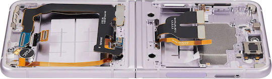 Inner OLED Assembly Rahmen Kompatibel Samsung Galaxy Z Flip 3 5G Us & International Aftermarket Plus Lavendel