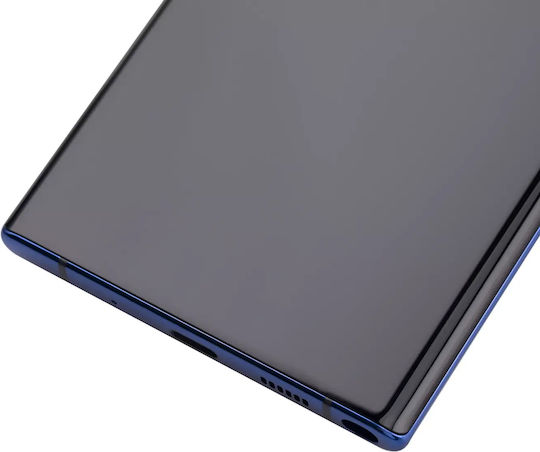 OLED Асембли Рамка Samsung Galaxy Note 10 Plus 5G Service Pack Aura Blue