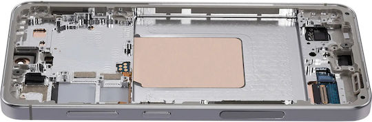Oled Assembly Frame Samsung Galaxy S24 5g Us & International Version Aftermarket Plus Marble Grey