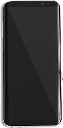 Oled Assembly Frame Samsung Galaxy S8 Plus Service Pack Arctic Silver
