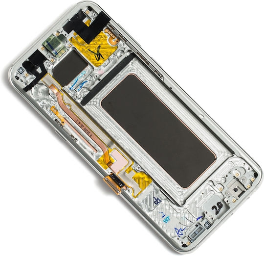 Oled Assembly Frame Samsung Galaxy S8 Plus Service Pack Arctic Silver