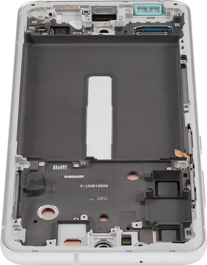 OLED Асембли Рамка Samsung Galaxy S21 Fe 5g US & International Version Service Pack Бял