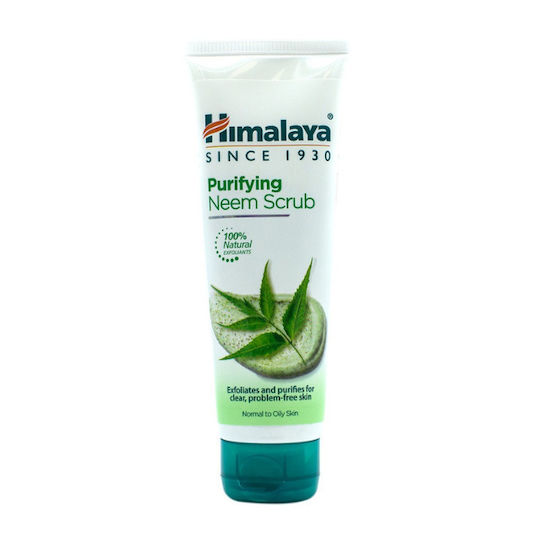 Himalaya Wellness Neem Normal To Oily Κρέμα για Scrub Προσώπου 75ml