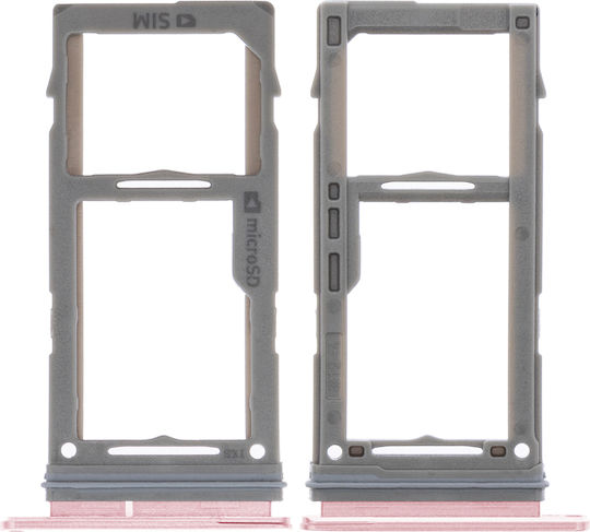 Single Sim Card Tray Samsung Galaxy S10 S10 Plus S10e Flamingo Pink