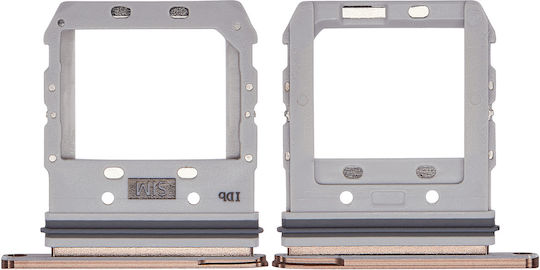 Dual Sim Card Tray Samsung Galaxy S10 5g Royal Gold