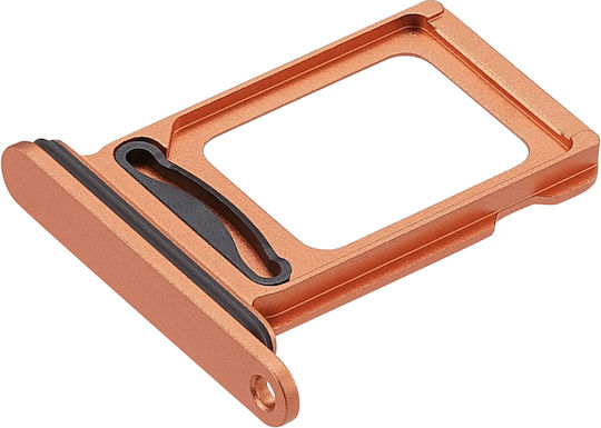 Dual Sim Card Tray Compatible Iphone 17 Pro 17 Pro Max Cosmic Orange