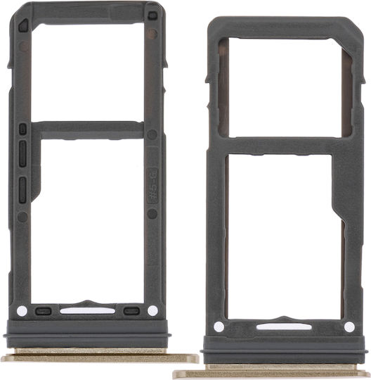 Dual SIM Kartenhalter Samsung Galaxy S8 S8 Plus Ahorn Gold