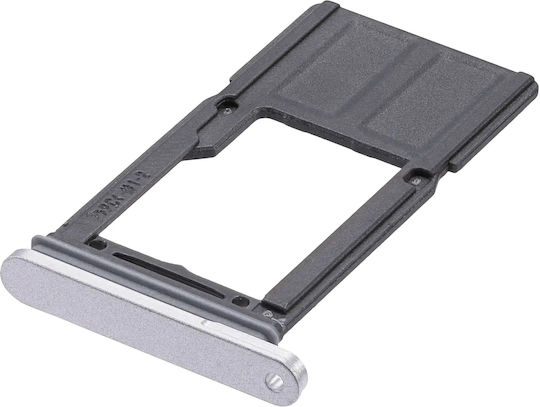 Micro SD SIM-Kartenhalter Samsung Galaxy Tab S9 Fe 10,9" (x510) 2023 Wifi Nur Silber