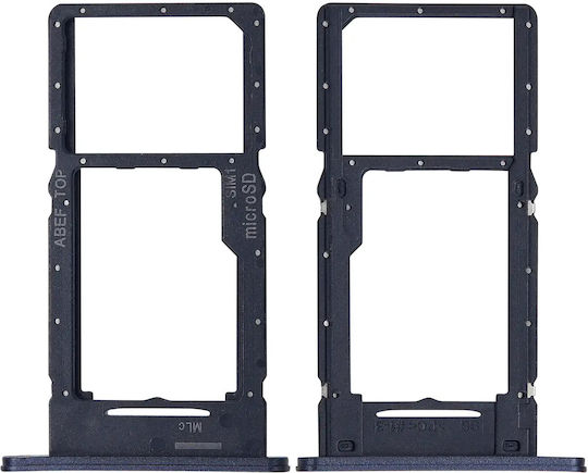 Единична SIM карта тава Samsung Galaxy A25 5G A256 2023 Смел Черен
