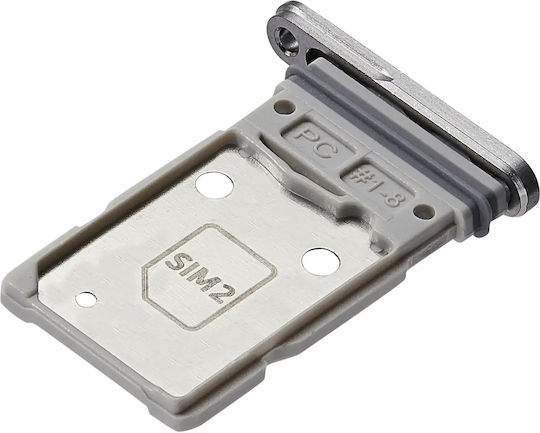 Dual SIM Kartenhalter Samsung Galaxy S25 Fe 5G Grau Premium