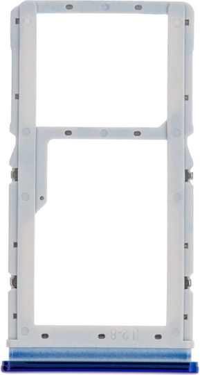 Sim Card Tray Xiaomi Redmi Note 8 Pro Blue