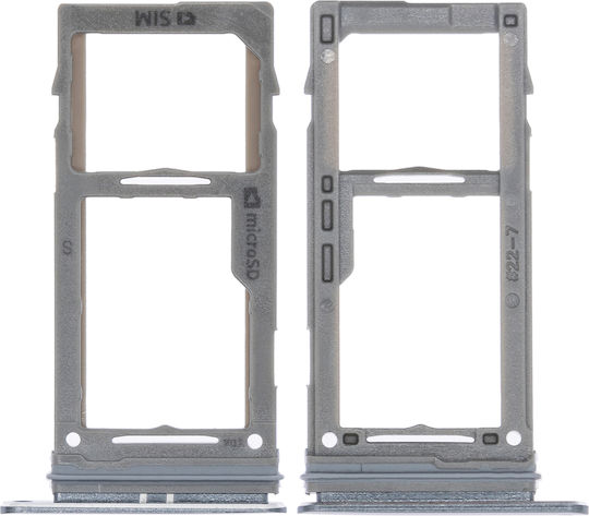 Einzelne SIM-Kartenhalter Samsung Galaxy S9 S9 Plus Titan-Grau