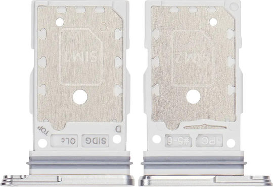 Dual Sim Card Tray Samsung Galaxy S26 Plus S947 White
