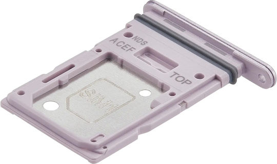 Dual SIM Kartenhalter Samsung Galaxy A35 A356 2024 Premium Flieder