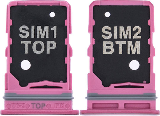 Dual Sim Card Tray Samsung Galaxy A80 A805 2019 Pink