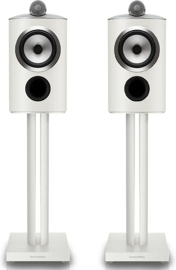 Bowers & Wilkins Pereche de boxe Hi-Fi de bibliotecă cu 2 căi Warm White