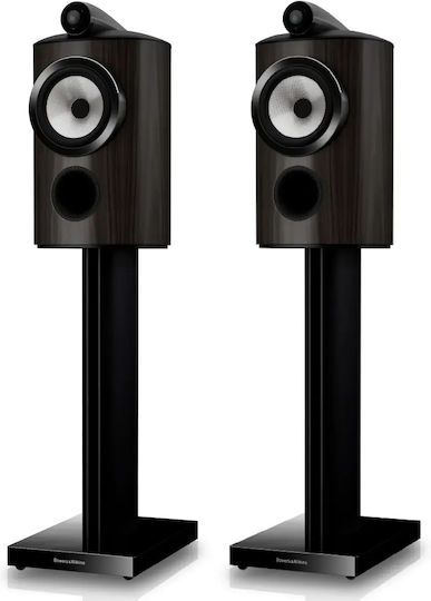 Bowers & Wilkins 805 D5 Pereche de Boxe Hi-Fi de Bibliotecă cu 2 Căi Dark Walnut