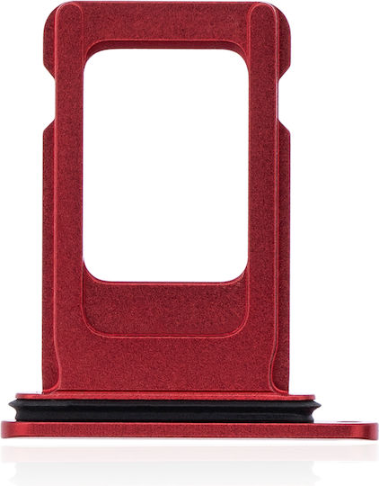 Single Sim Card Tray Iphone Xr Red