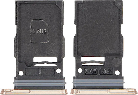 Einzelne SIM/SD-Kartenhalter Samsung Galaxy S25 S25 Plus Premium Rosa Gold