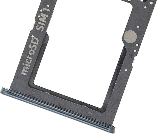 Dual SIM Kartenhalter Samsung Galaxy A51 4G A515 2019 Prism Crush Schwarz