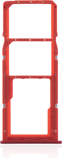 Dual Sim Card Tray Samsung Galaxy A51 4g A515 2019 Red