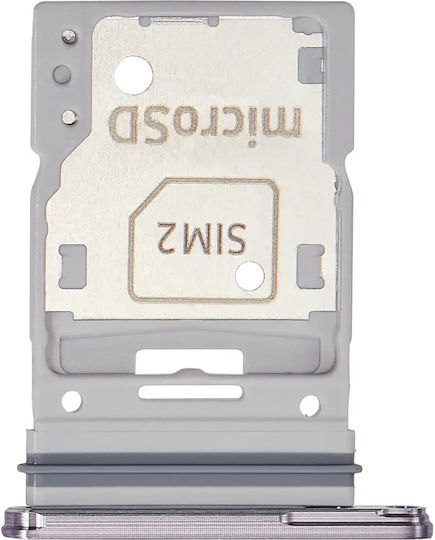 Dual Sim Card Tray Samsung Galaxy A55 5g A556 2024 Premium Lilac