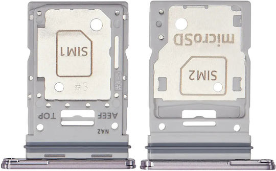 Dual Sim Card Tray Samsung Galaxy A55 5g A556 2024 Premium Lilac