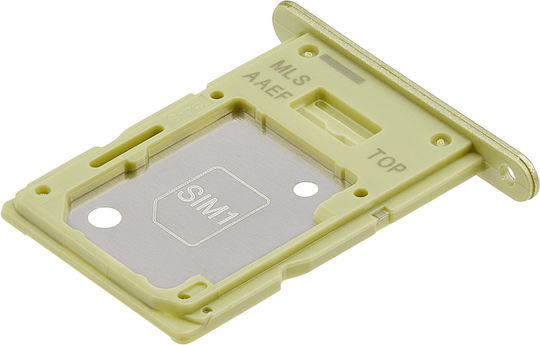Тава За Една SIM Карта Samsung Galaxy A15 5g A156 2023 Личностен Жълт