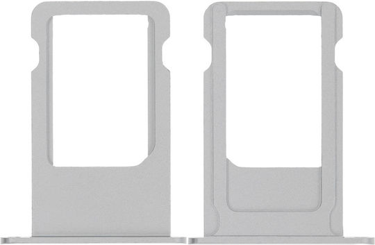 Sim Card Tray Iphone 6s Silver