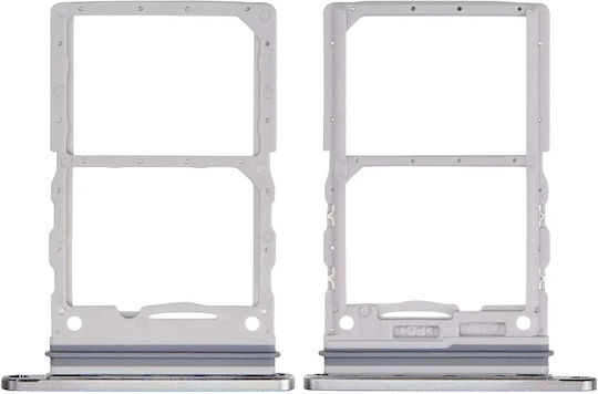 Dual Sim Card Tray Samsung Galaxy Z Flip 6 F741 Premium Silver Shadow