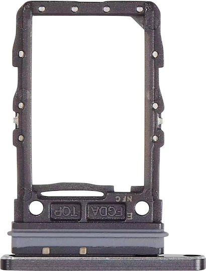 Einzelne SIM-Kartenhalter Samsung Galaxy Z Flip 6 F741 Premium Schwarz