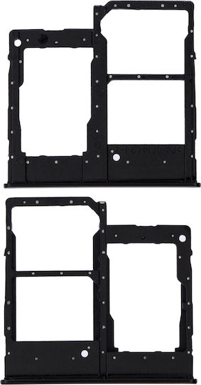 Dual Sim Card Tray Samsung Galaxy A20e A202 2019 Black