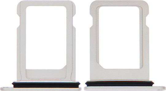 Tavă SIM Unică iPhone 12 Mini 13 Mini Albă