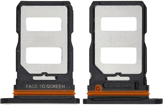 Тава за SIM карта Xiaomi 13 Lite Черна