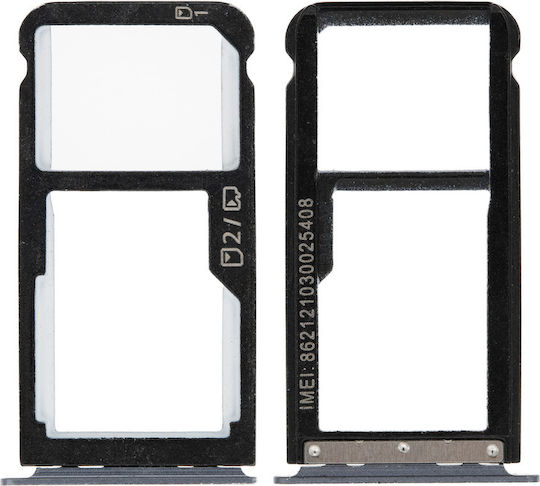 Sim Card Tray Huawei Honor V8 Gray