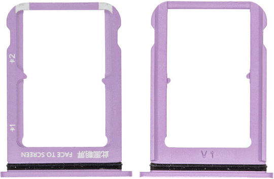 Sim Card Tray Xiaomi Mi 9 Lavender Violet