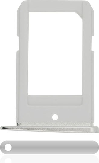 Sim Card Tray Samsung Galaxy S6 Edge Silver